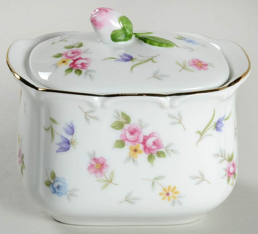 Victoria Sugar Bowl & Lid by Takahashi-1