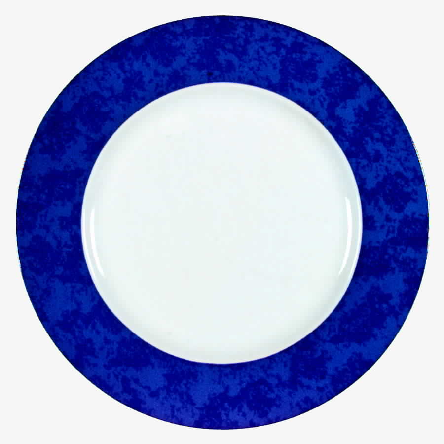 Faux Pas Blue Service Plate (Charger) by Thun-1