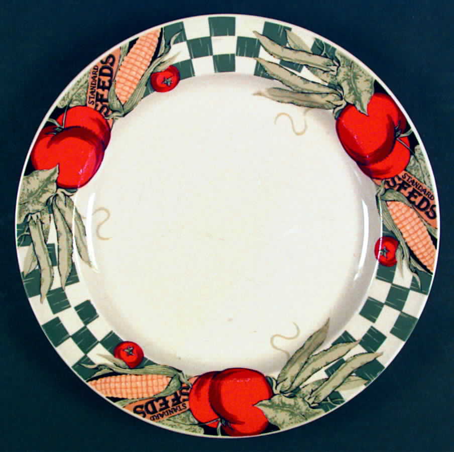 Farmers Market Dinner Plate by Tienshan-1