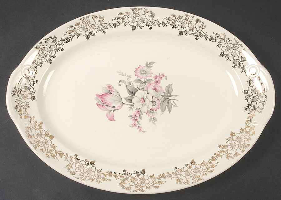 TST454 13" Oval Serving Platter by Taylor, Smith & Taylor (Ts&T)-1