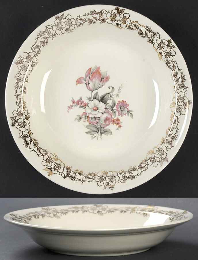 TST454 Rim Soup Bowl by Taylor, Smith & Taylor (Ts&T)-1