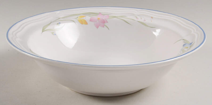 French Garden 9" Round Vegetable Bowl by Thailand-1