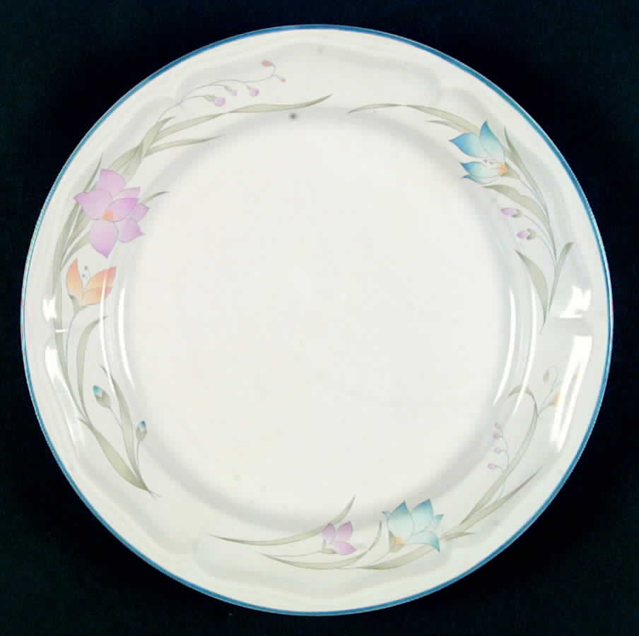 French Garden Dinner Plate by Thailand-1