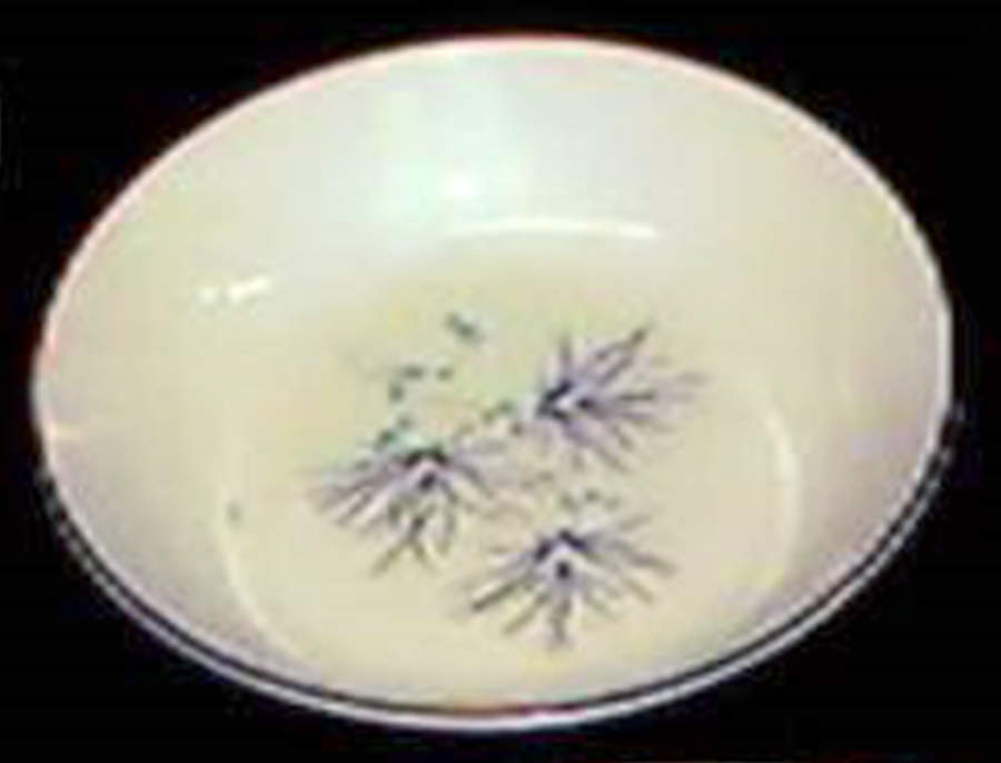 Turquoise Symphony Coupe Soup Bowl by Taylor, Smith & Taylor (Ts&T)-1