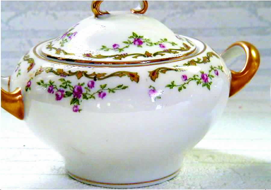 TRV290 Sugar Bowl & Lid by Tressemanes & Vogt-1