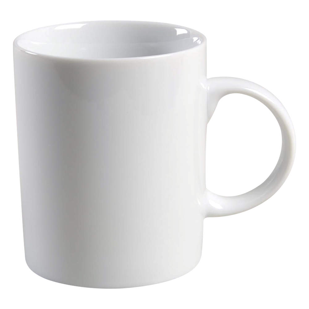 Royal White Straight Mug by Ten Strawberry Street-1