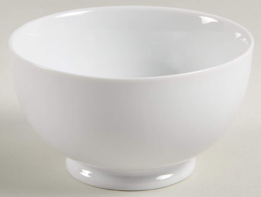 Royal White Rice Bowl by Ten Strawberry Street-1