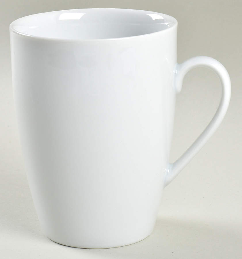Royal White Barrel Mug by Ten Strawberry Street-1