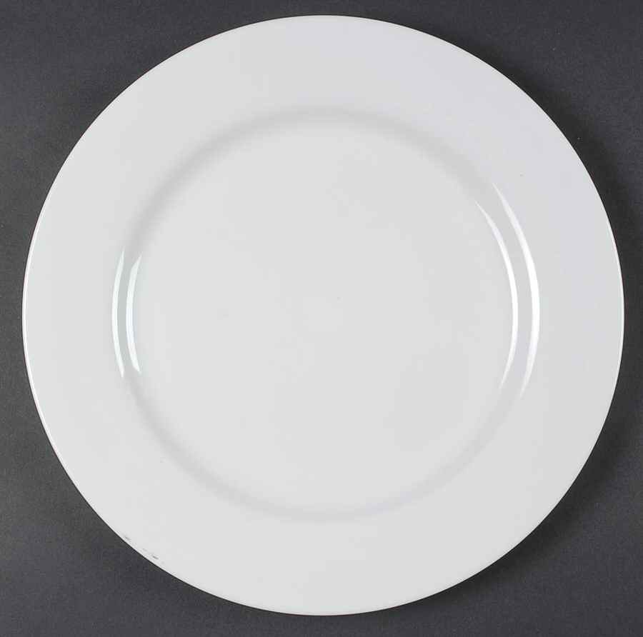 Royal White Service Plate (Charger) by Ten Strawberry Street-1