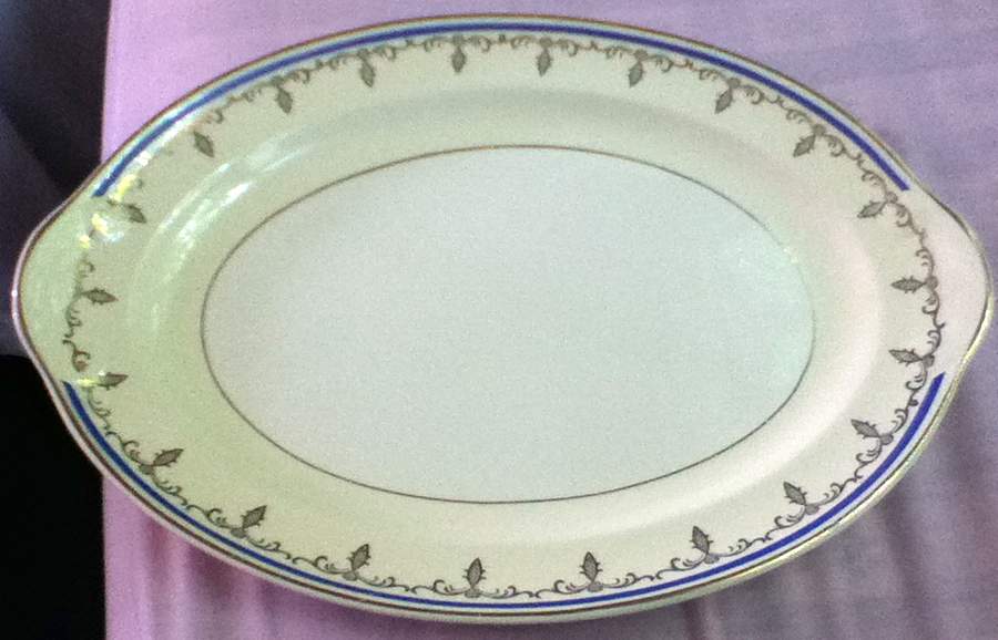 TST458 14" Oval Serving Platter by Taylor, Smith & Taylor (Ts&T)-1