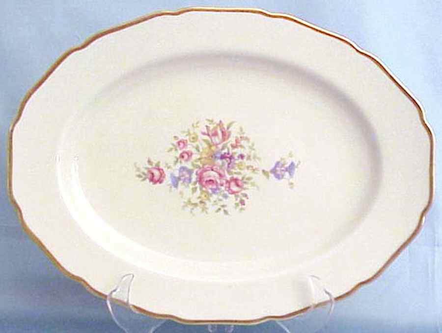 Evelyn 14" Oval Serving Platter by Thomas-1
