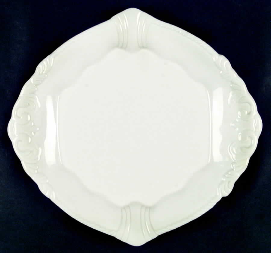 Millicent's Fancy Cream Dinner Plate by Tracy Porter-1