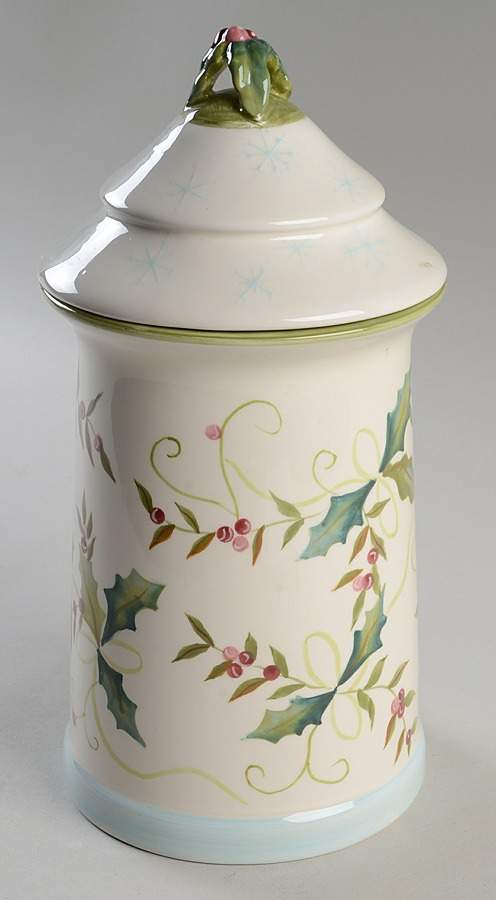 Sweet Tidings Small Canister & Lid by Tracy Porter-1
