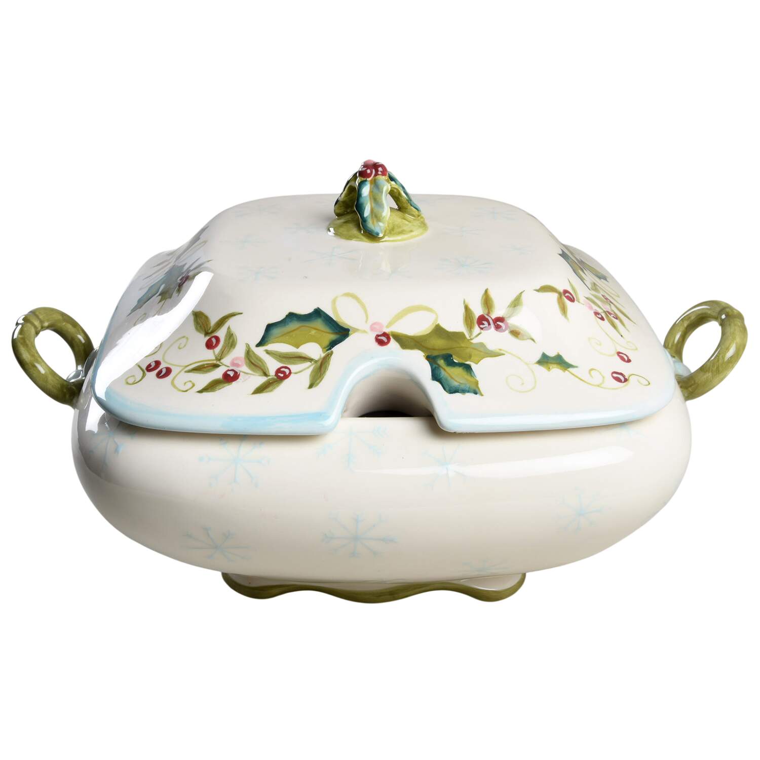 Sweet Tidings Tureen &  Lid by Tracy Porter-1
