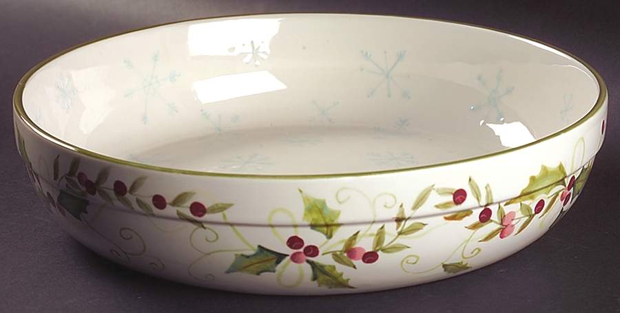 Sweet Tidings 12" Pasta Serving Bowl by Tracy Porter-1