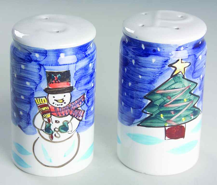 Holiday Season Salt & Pepper Set by Tabletops Unlimited-1