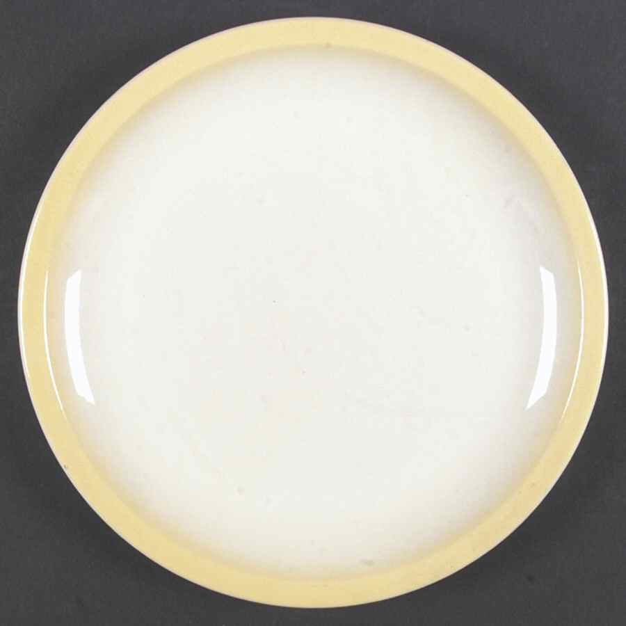 Old Town Yellow Dinner Plate by Taylor, Smith & Taylor (Ts&T)-1