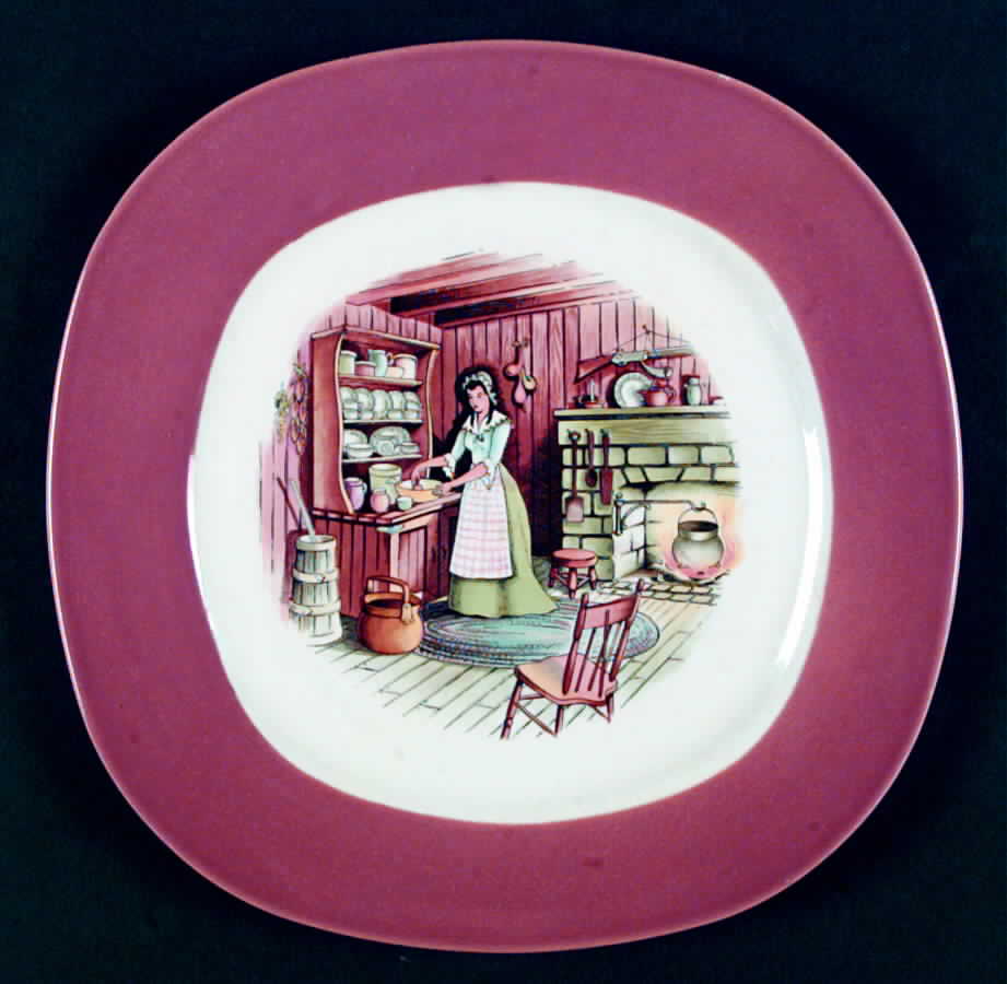 TST460 Dinner Plate by Taylor, Smith & Taylor (Ts&T)-1