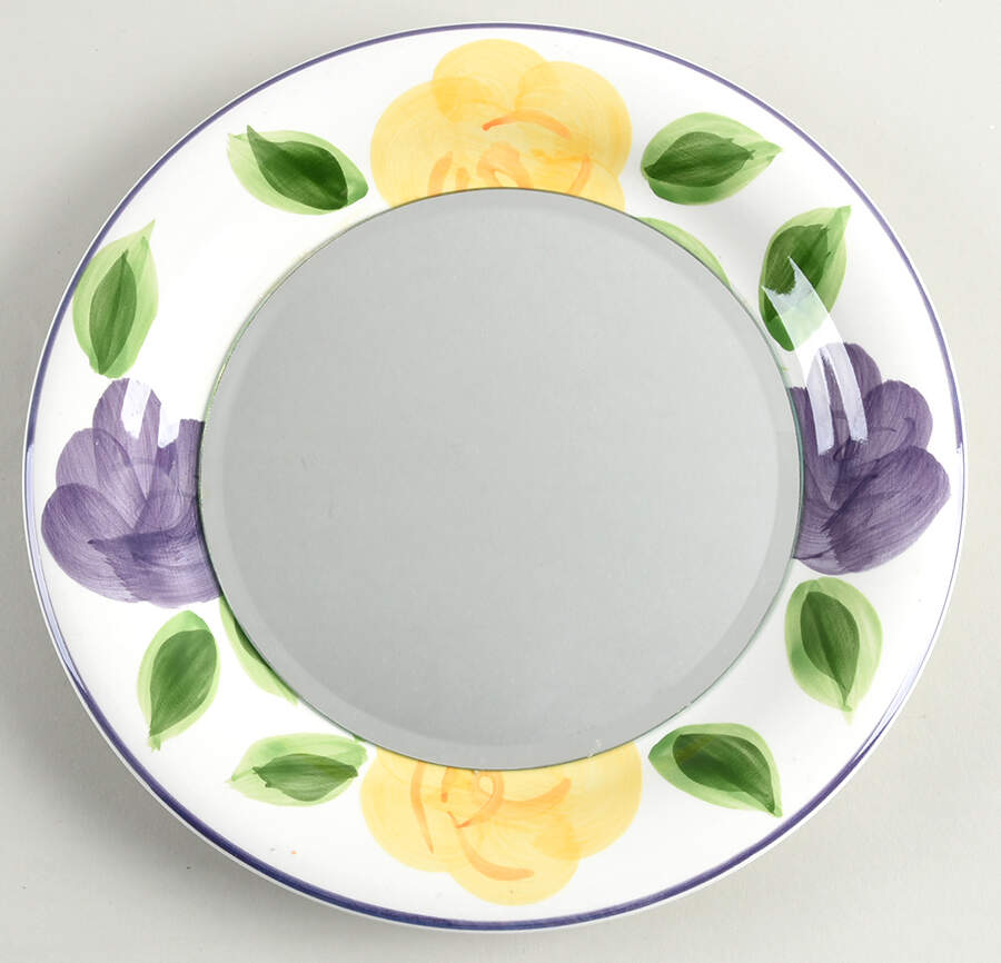 Flora Di Roma Rosa (Roses) Mirror-Large (DP) HC by Tabletops Unlimited-1