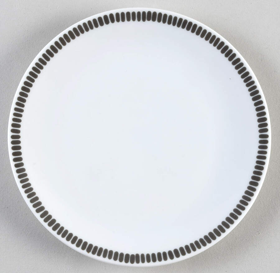 Onyx Grey Bread & Butter Plate by Thomas-1