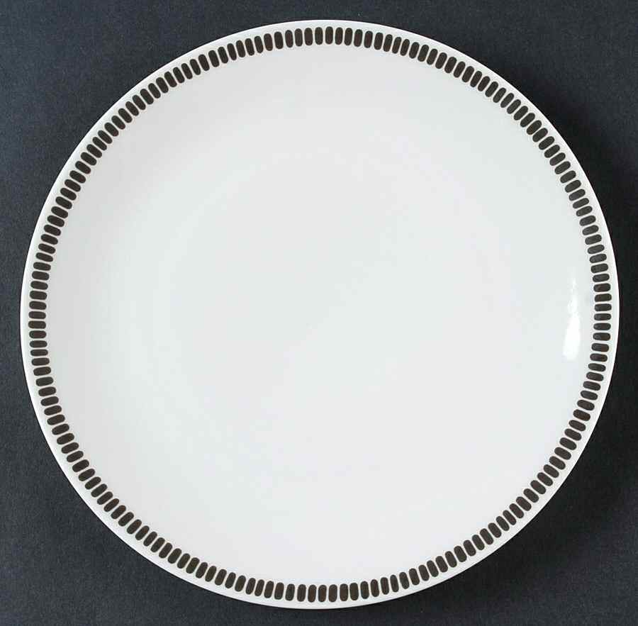 Onyx Grey Salad Plate by Thomas-1