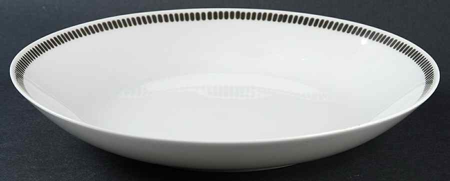 Onyx Grey Large Coupe Soup Bowl by Thomas-1