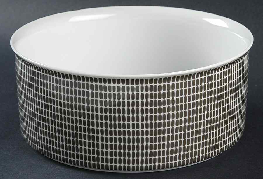 Onyx Grey 7" Round Vegetable Bowl by Thomas-1
