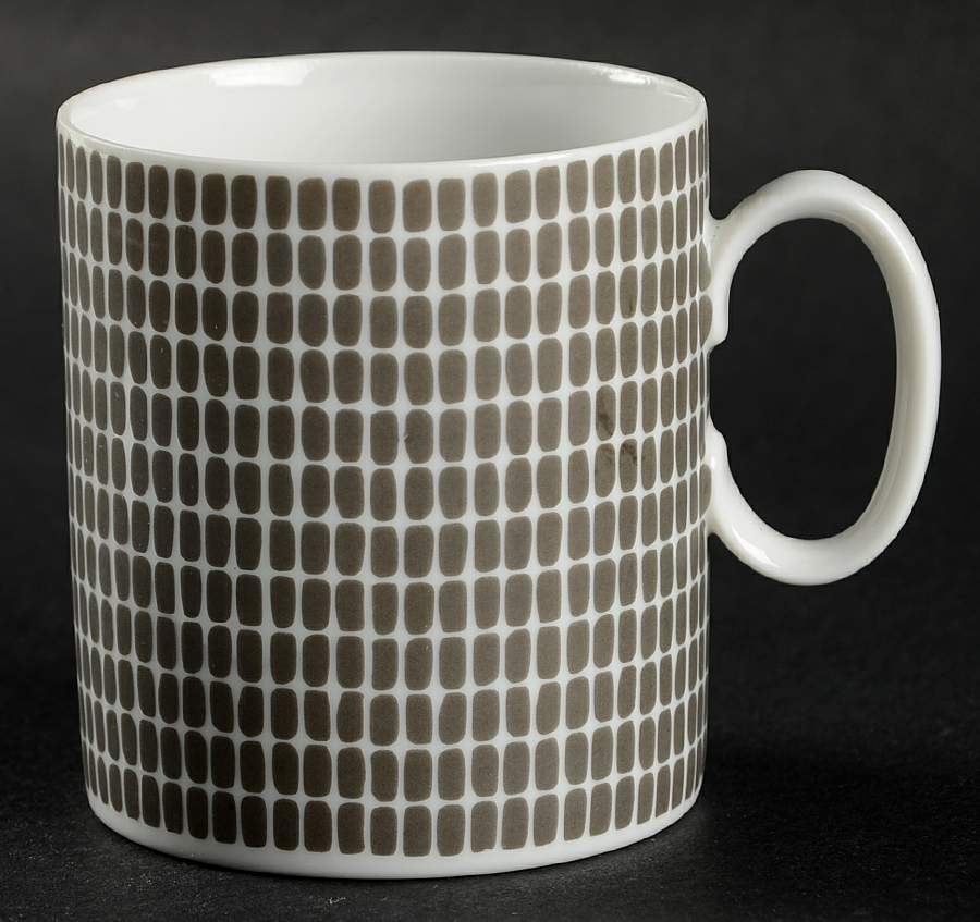 Onyx Grey Flat Demitasse Cup by Thomas-1