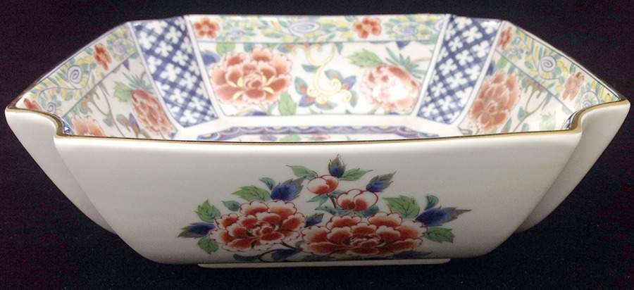 China Garden 9" Square Vegetable Bowl by Takahashi-1