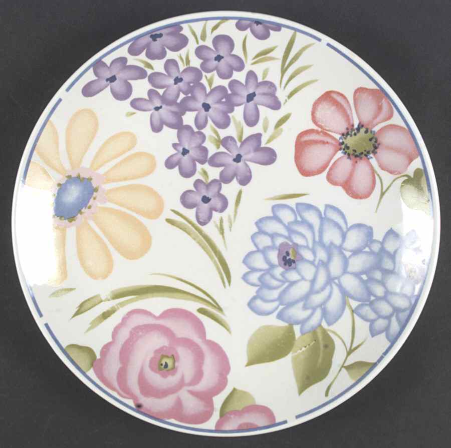 Garden Bouquet Salad Plate by Tabletops Unlimited-1