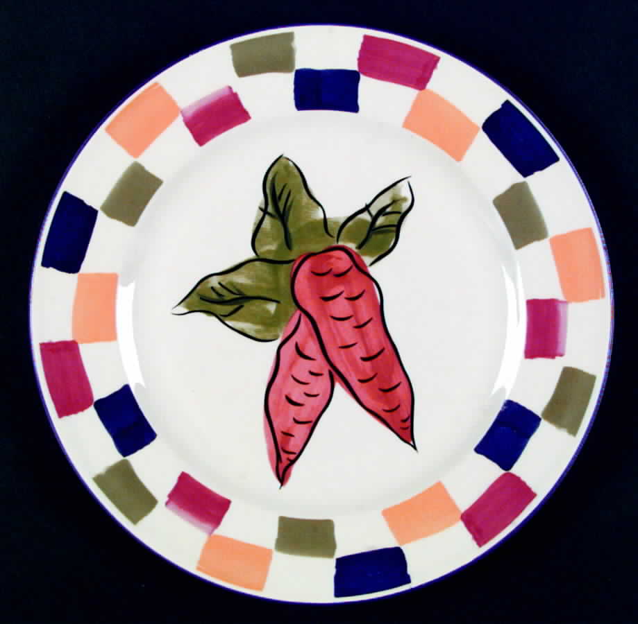 Italian Vegetables Dinner Plate by Tabletops Unlimited-1