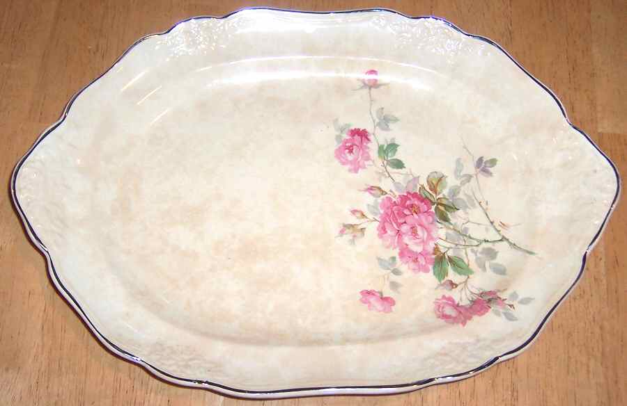 TST473 13" Oval Serving Platter by Taylor, Smith & Taylor (Ts&T)-1
