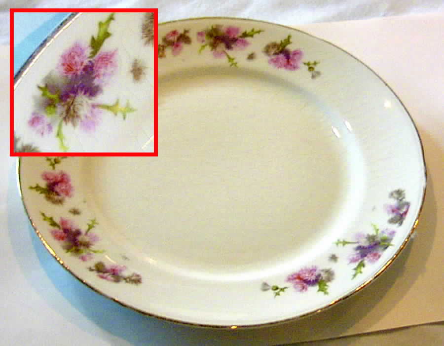 TST474 Dinner Plate by Taylor, Smith & Taylor (Ts&T)-1