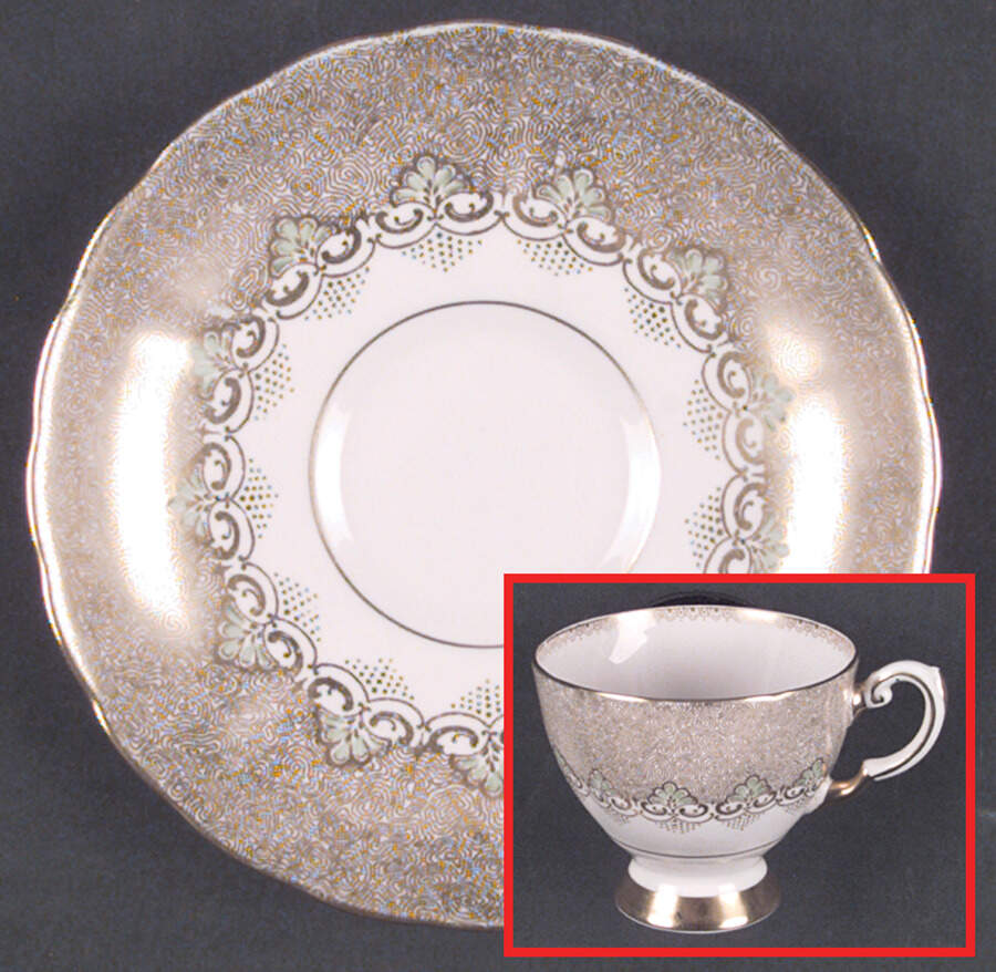 8748H Footed Cup & Saucer Set by Tuscan - Royal Tuscan-1