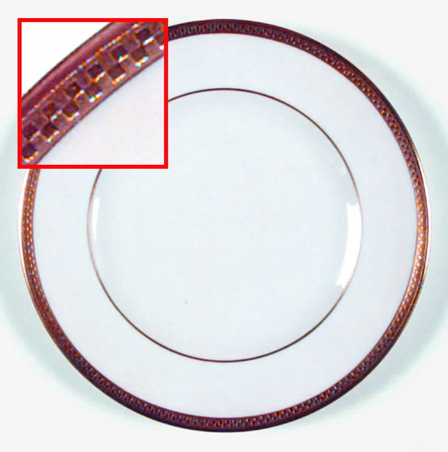 TAT21 Bread & Butter Plate by Tatler of Trenton-1