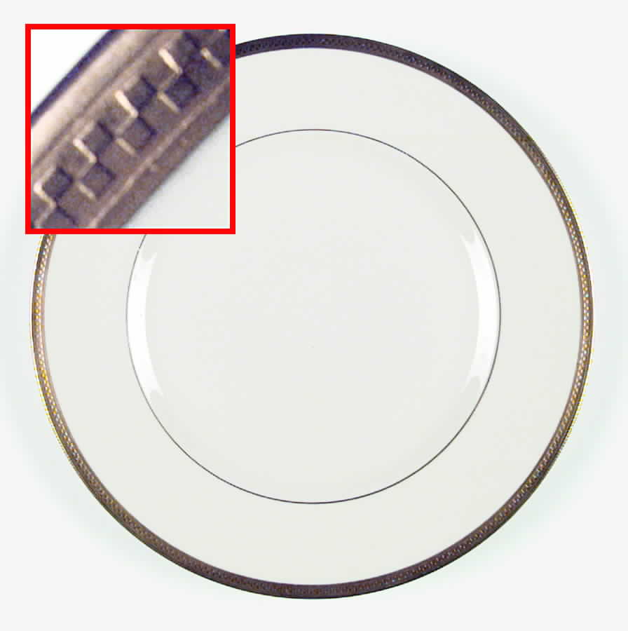 TAT21 Dinner Plate by Tatler of Trenton-1