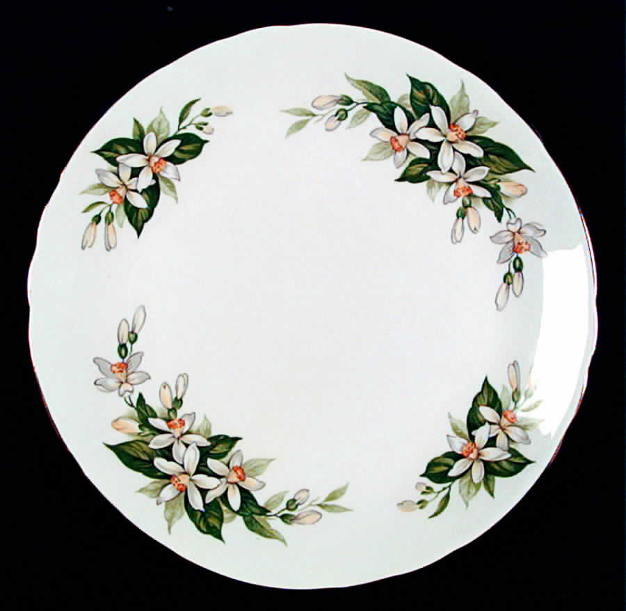 Bridal Flower (Coupe Shape) Salad Plate by Tuscan - Royal Tuscan-1