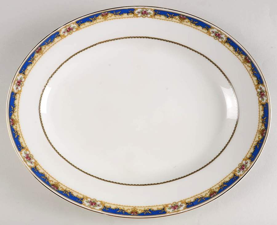 TRV303 15" Oval Serving Platter by Tressemanes & Vogt-1