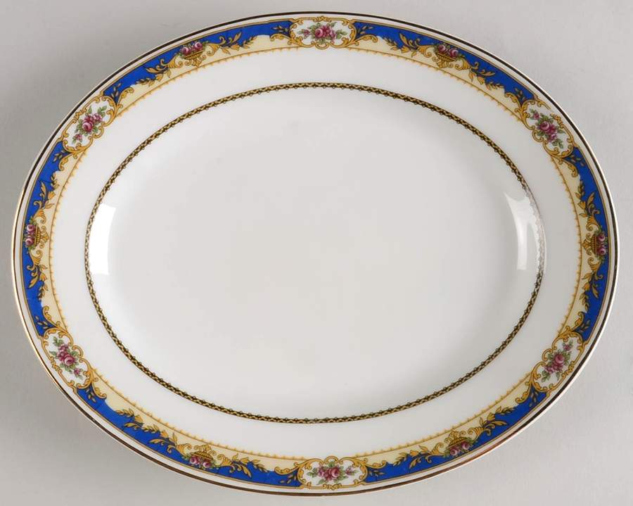 TRV303 11" Oval Serving Platter by Tressemanes & Vogt-1