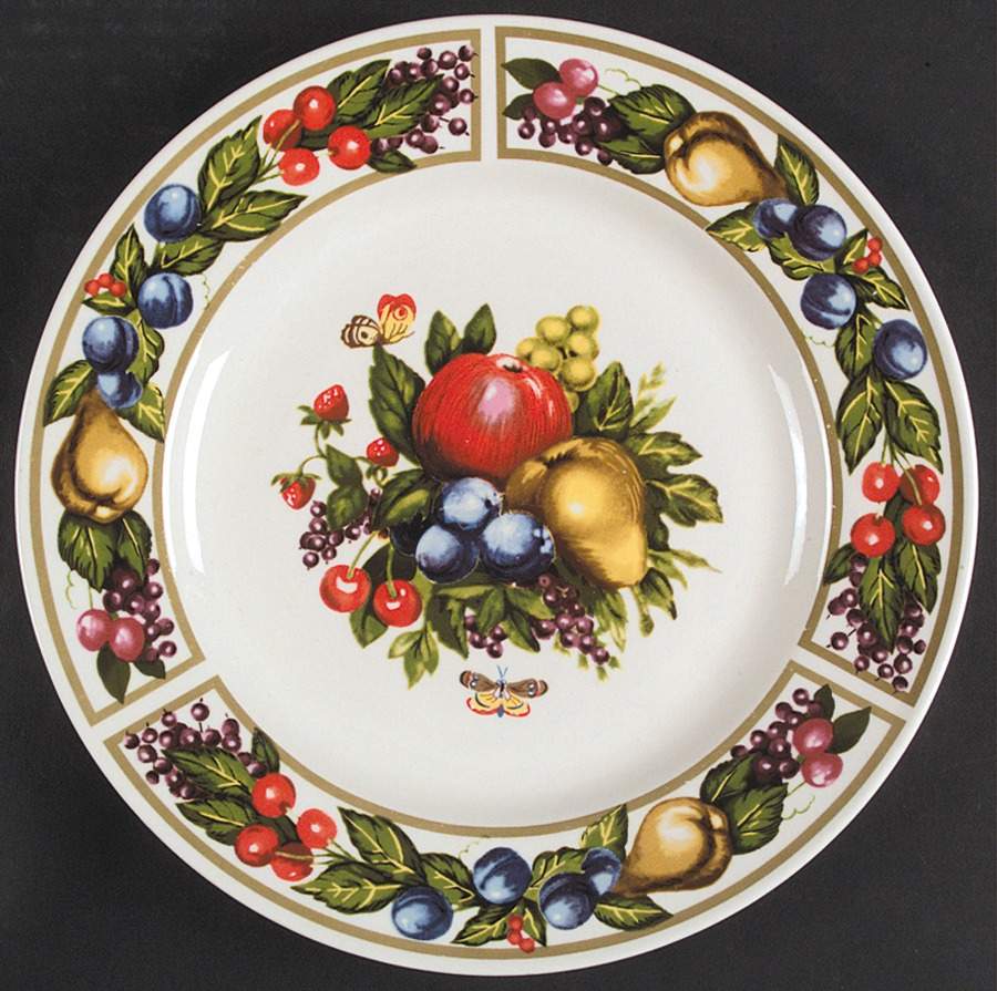 Tivoli Gardens Dinner Plate by Tabletops Unlimited-1