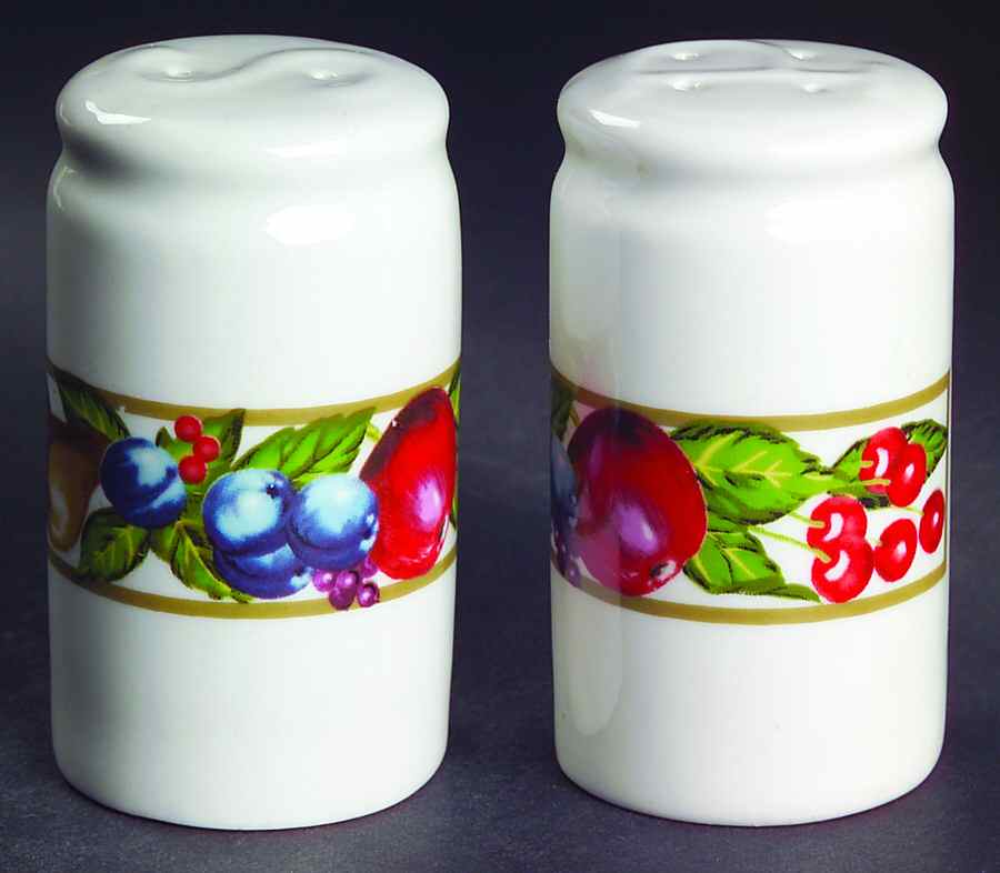 Tivoli Gardens Salt & Pepper Set by Tabletops Unlimited-1