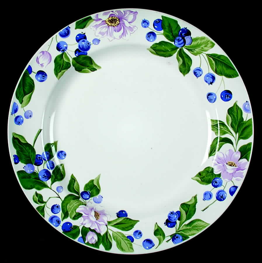 Blueberry Social Dinner Plate by Tienshan-1