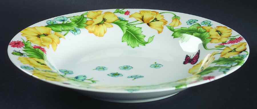 Papaveri Rim Soup Bowl by Taitu-1