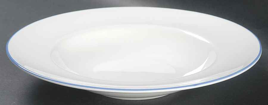 Classic Blue Large Rim Soup Bowl by Tiffany-1