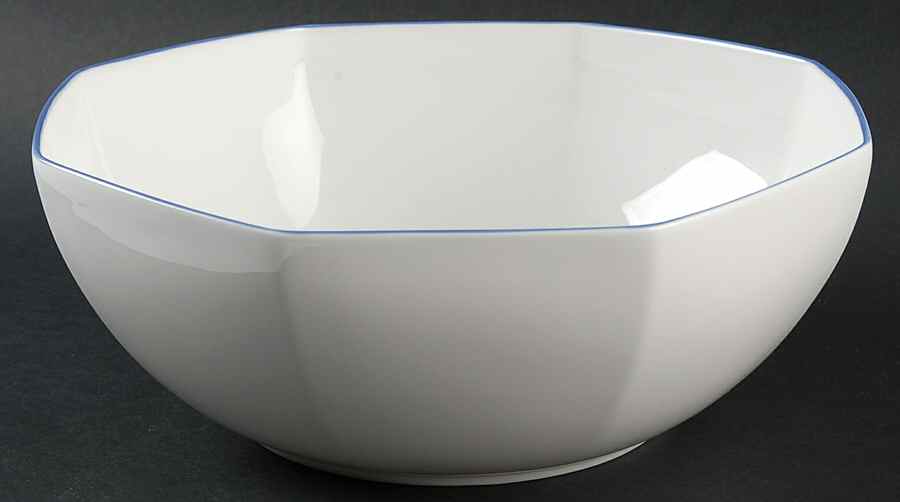 Classic Blue 9" Octagonal Vegetable Bowl by Tiffany-1