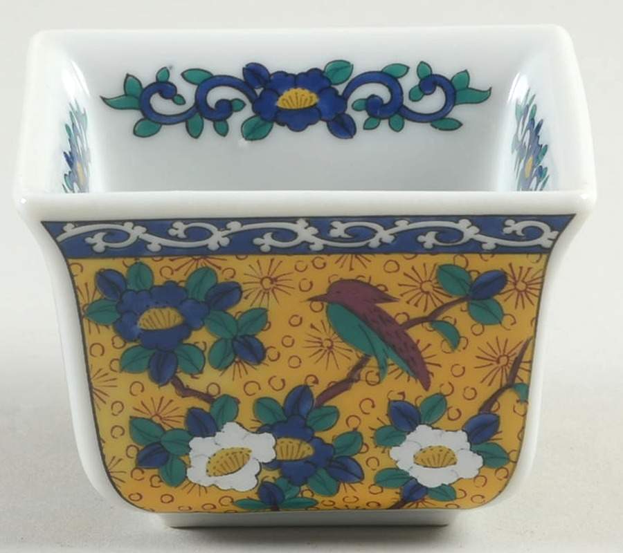 Kutani Nut Dish by Takahashi-1