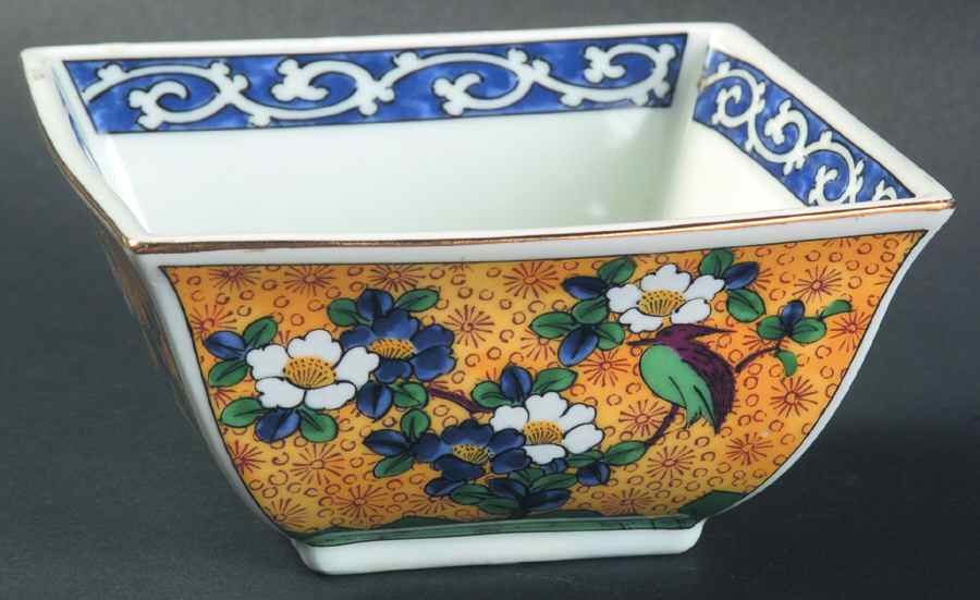 Kutani Open Candy Dish by Takahashi-1