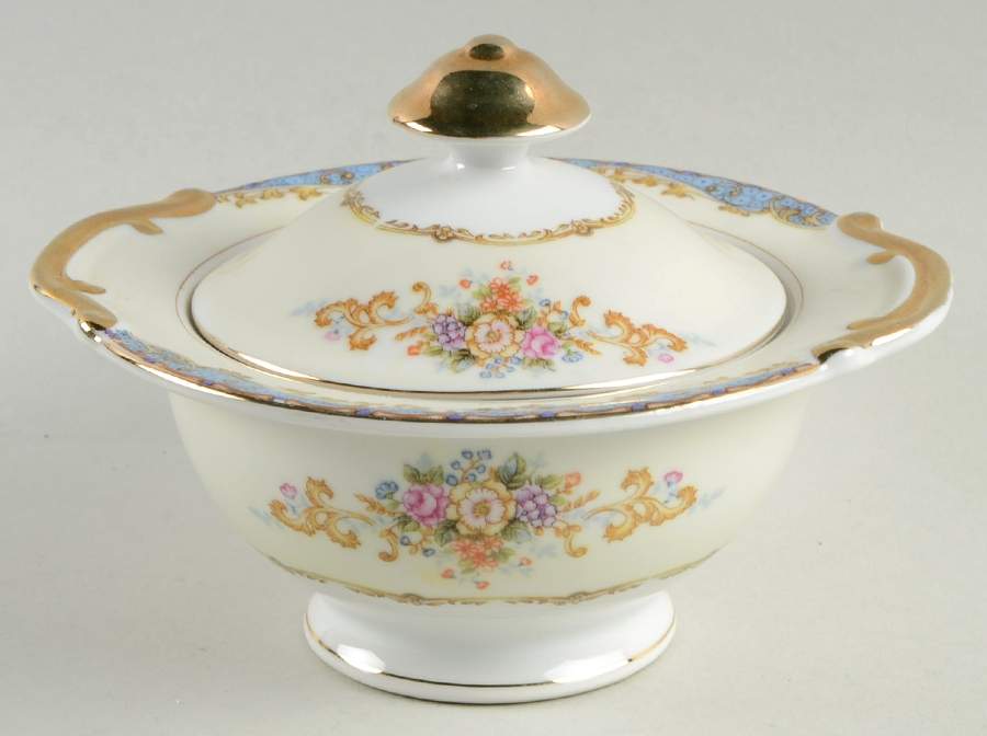 TUI12 Sugar Bowl & Lid by Tuillerie (Japan)-1