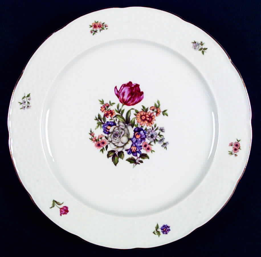 Bouquet Dinner Plate by Thun-1