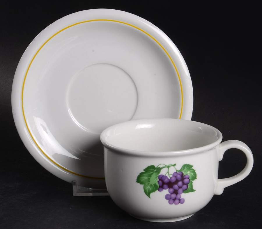TOG27 Flat Cup & Saucer Set by Tognana-1